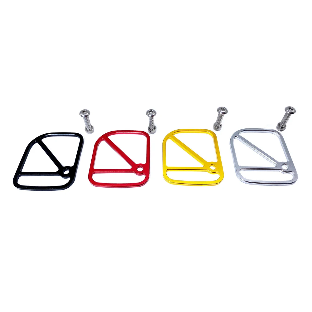 

Wear-resistant Bicycle Brake Cable Mud Block for Brompton Aluminum Alloy Bike Cable Shield Front Fork Line Mud Block