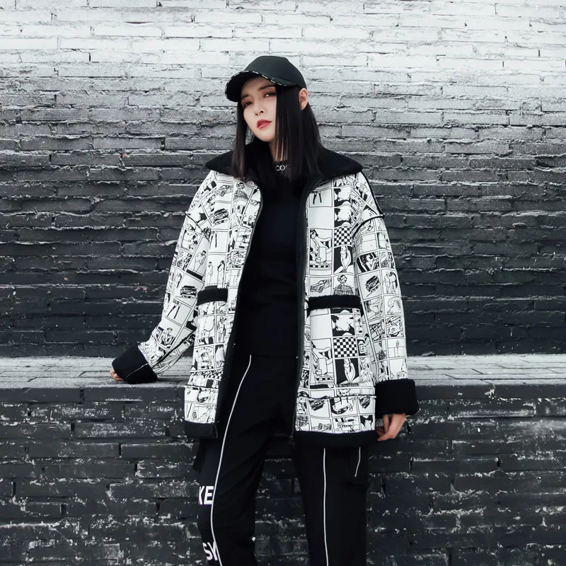 Женская куртка из овечьего меха флисовое пальто BF Толстая теплая парка с меховым