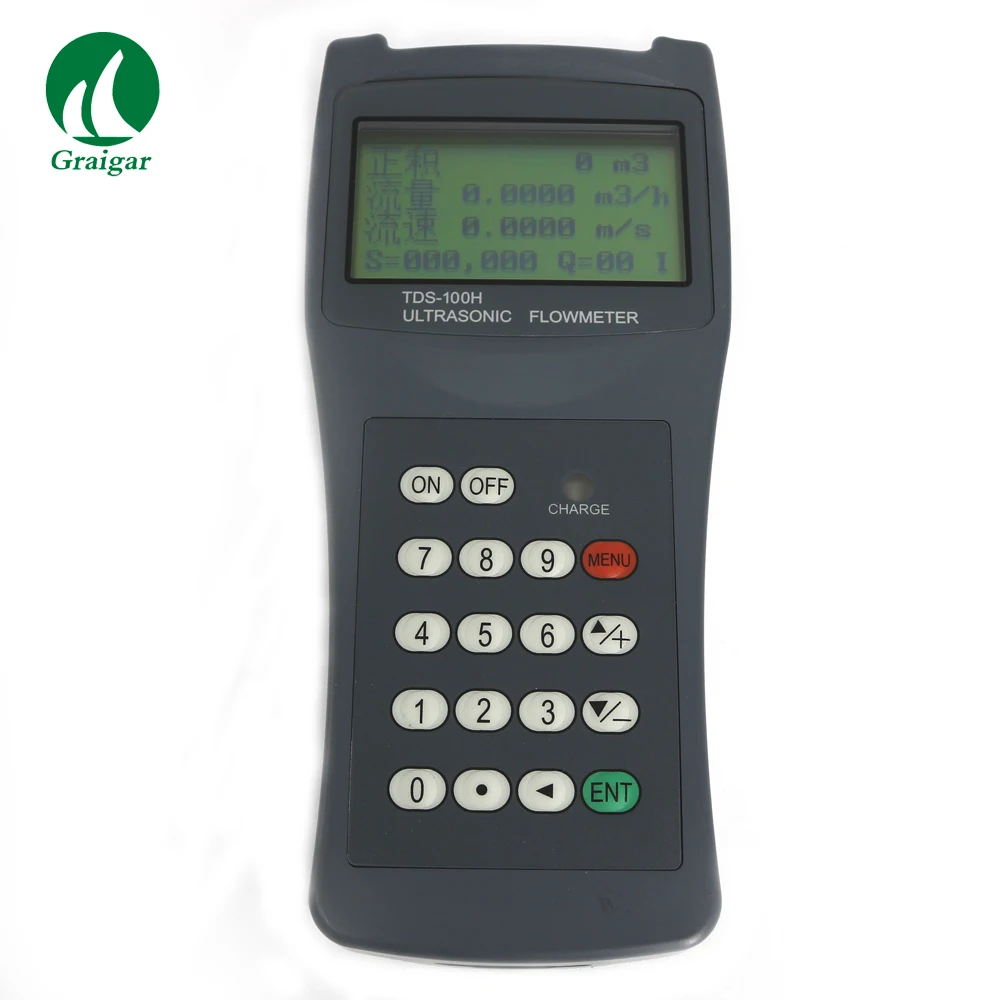 

TDS-100H Handheld Ultrasonic water flow meter high precision temperature sensor