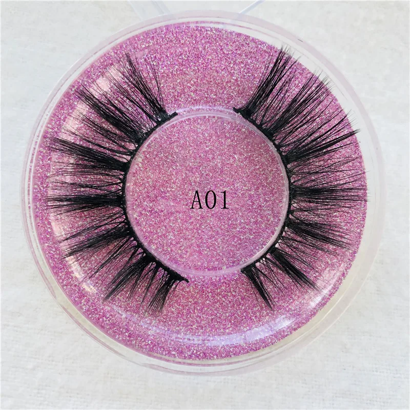 

3D Faux Mink Hair False Eyelashes Natural/Thick Long Eye Lashes Wispy Makeup Beauty Extension Tools