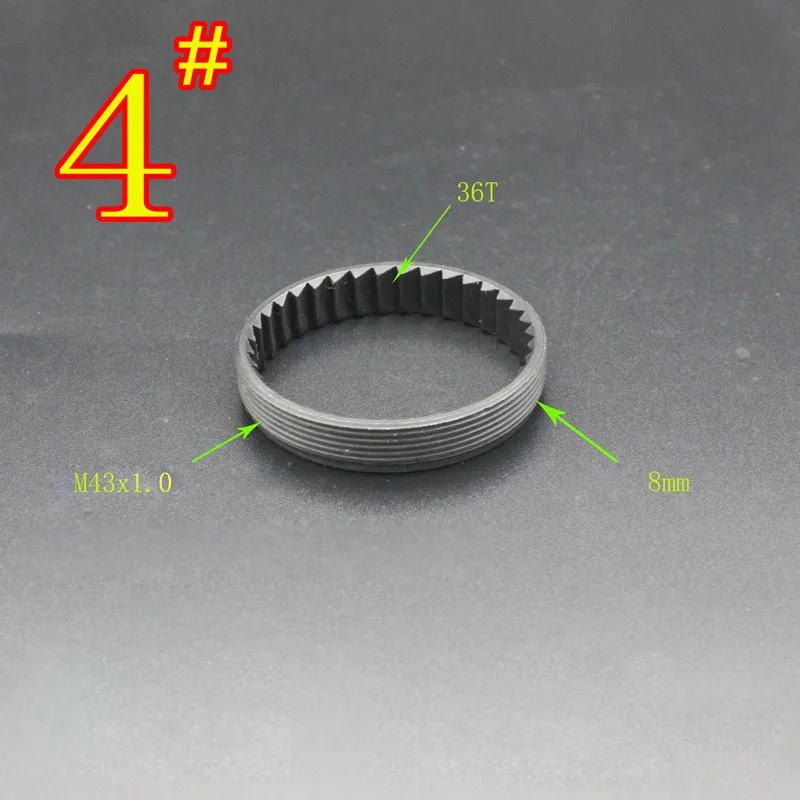 Кольцо сектора для бескамерного уплотнения втулки заднего колеса дорожного велосипеда.