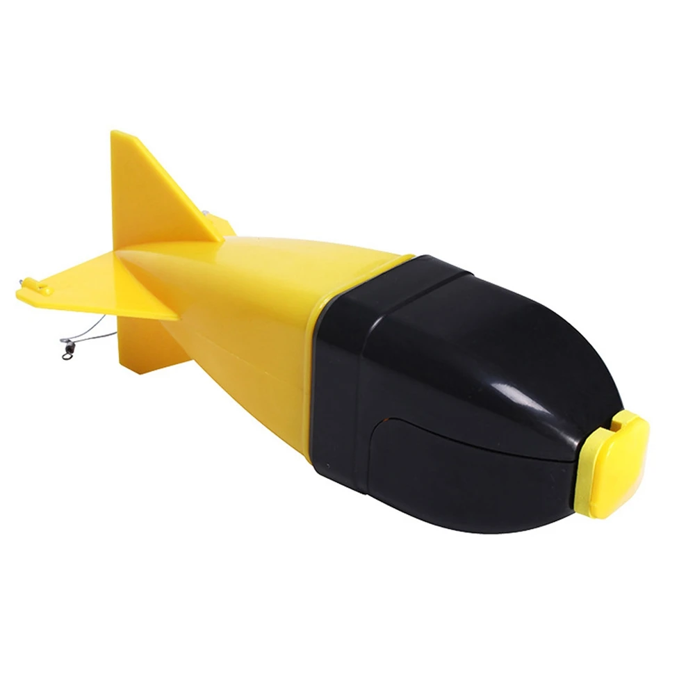 

1Pc Long Shot Fishing Bait Rocket Spomb Spod Feeder Float Bait Holder Maker Tackle Bomb Bait Fishing Carp Pellet