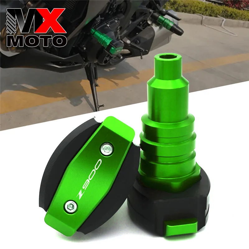 

Suitable for Kawasaki motorcycle Z900 CNC aluminum alloy landing protection body protection glue z900 protection 2017 2018-2021