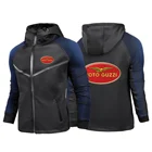 Новинка 2021, мужские весенне-осенние куртки на молнии с логотипом Moto Guzzi, мужские хлопковые свитшоты с принтом на заказ, гоночные костюмы, куртки, толстовки
