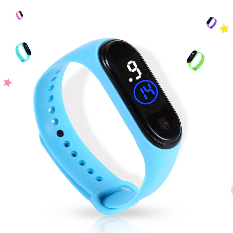 Мужские Цифровые часы с сенсорным экраном новые светодиодные модные спортивные