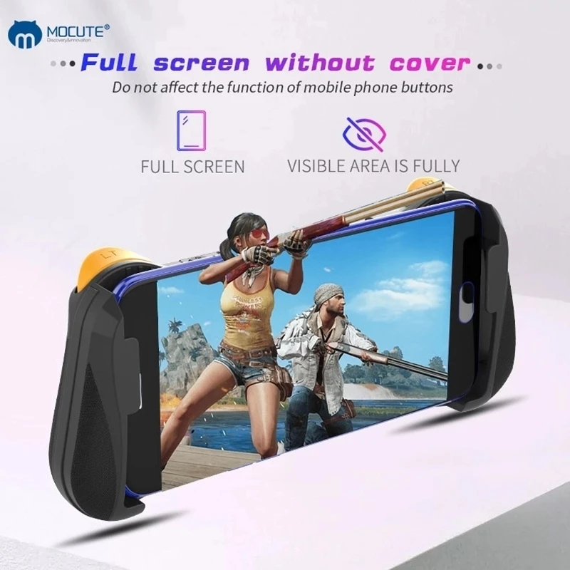 New Bluetooth Wireless Gamepad Controller Joystick Plug Play Trigger Design For iPhone Android MOCUTE 057 Joypad 1.This