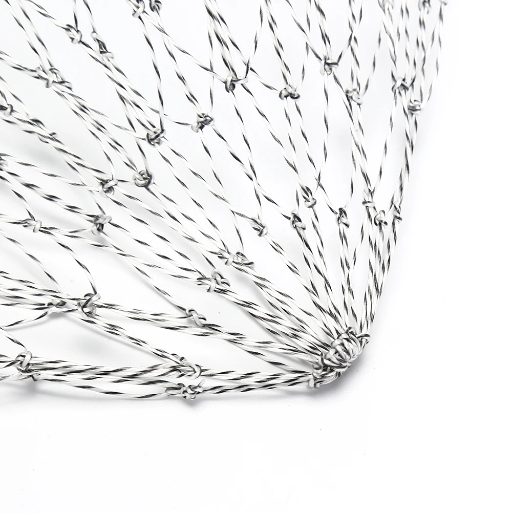 Двойная плетеная сетка для рыбалки рыболовные инструменты ловли окуня форели