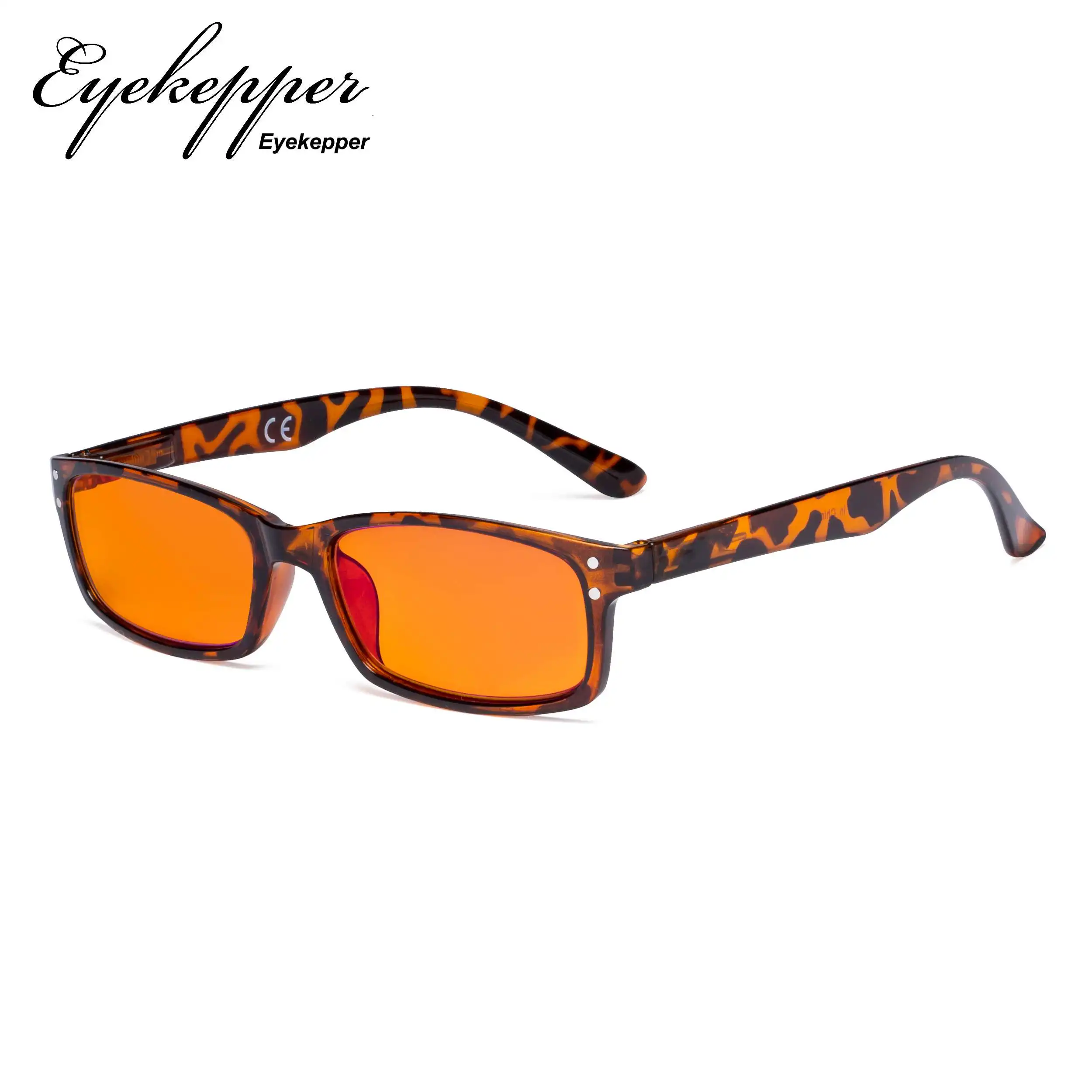 DS103 Eyekepper компьютерные очки синий светильник Блокировка с оранжевым тонированным фильтром объектив для сна