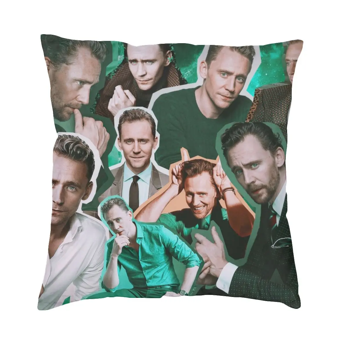 Tom Hiddleston Pillowcase Soft Polyester Cushion Cover Decoration Pillow Case Car Dropshipping 40X40cm | Дом и сад