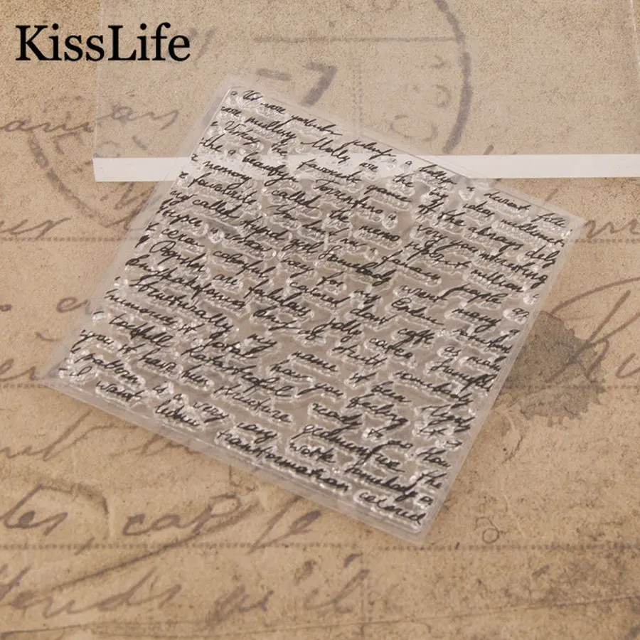 1 лист прозрачные резиновые штампы для скрапбукинга|Штампики| |