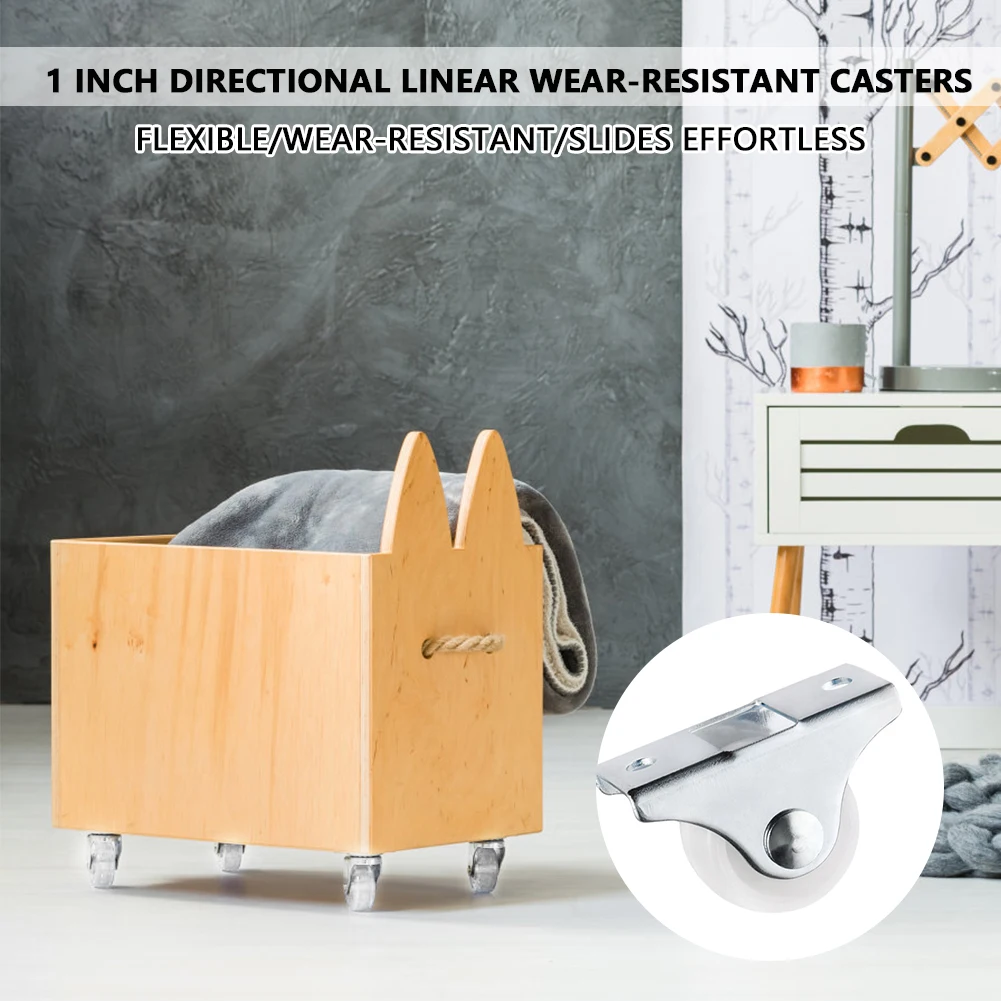 8 шт Мебельные ролики колесики направляющее колесо тележки для офисного стула