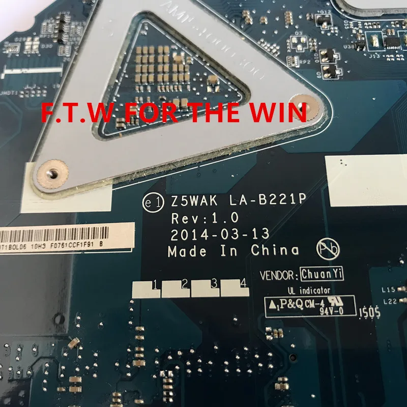 Kaufen Für Acer Motherboard Aspire E5-551G E5-551 Laptop Motherboard A10-7300 CPU R7 M265 GPU LA-B221P NB.MLE 11,003