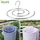 Круглая спираль стеганые простыни вешалка для экономии места на открытом воздухе дома Балкон вешалки вращающаяся сушилка Одеяло вешалка Нержавеющаясталь