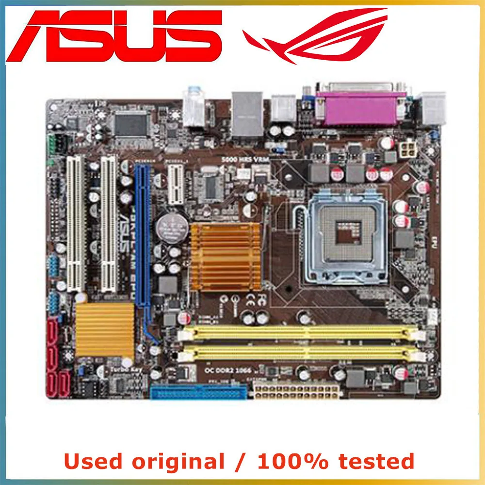 Для процессора Intel G31 LGA 775 для ASUS P5KPL-AM EPU материнская плата компьютерная розетка