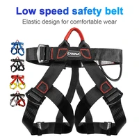 profession climbing harness outdoor rock climbing aerial work rappelling shoulder safety belt rock half body survival equipment