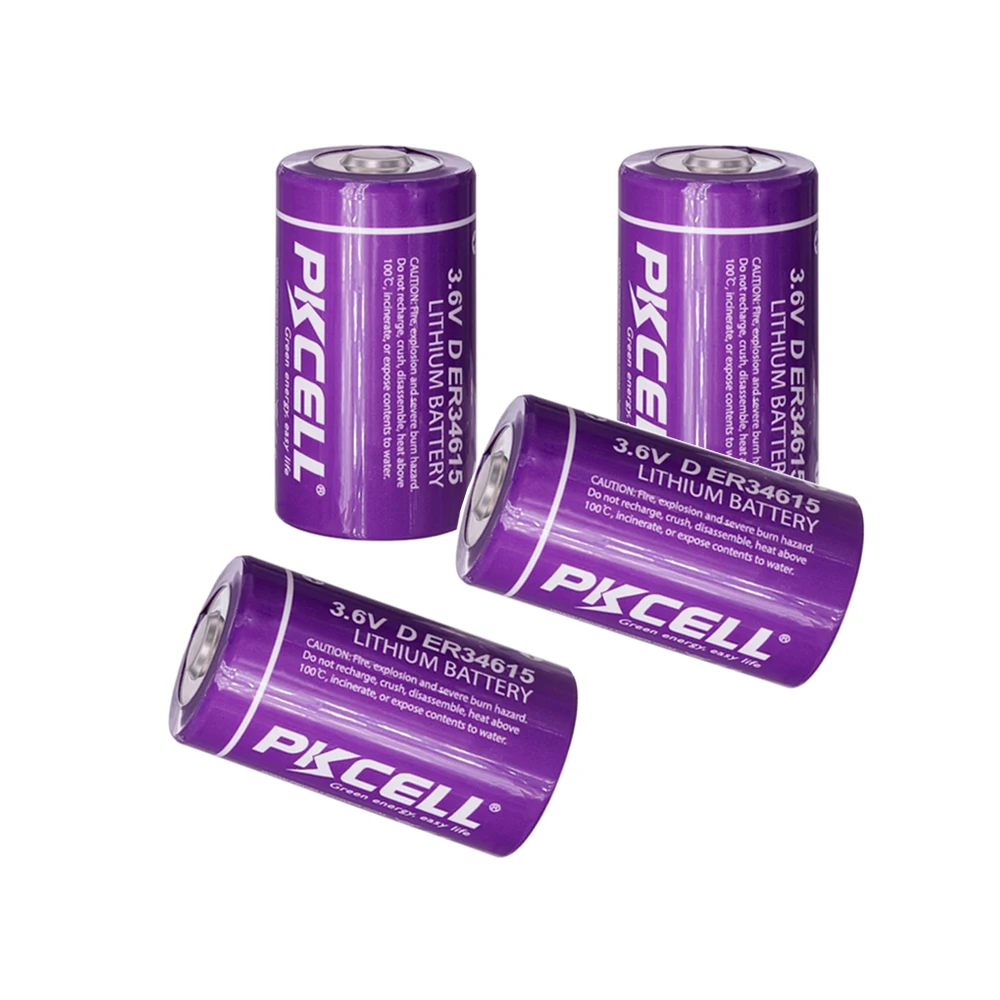 

10PCS ER34615 3.6V lithium battery D Size Battery 34615 Unrechargeablee Lithium Battery ER34615 19000mAh Li-SOCl2 Batterie