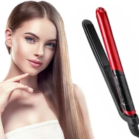 45w hair straightener 2 in 1 hair iron flat ceramic fast heating beard straightener flat iron hair curler hair carestyling tool