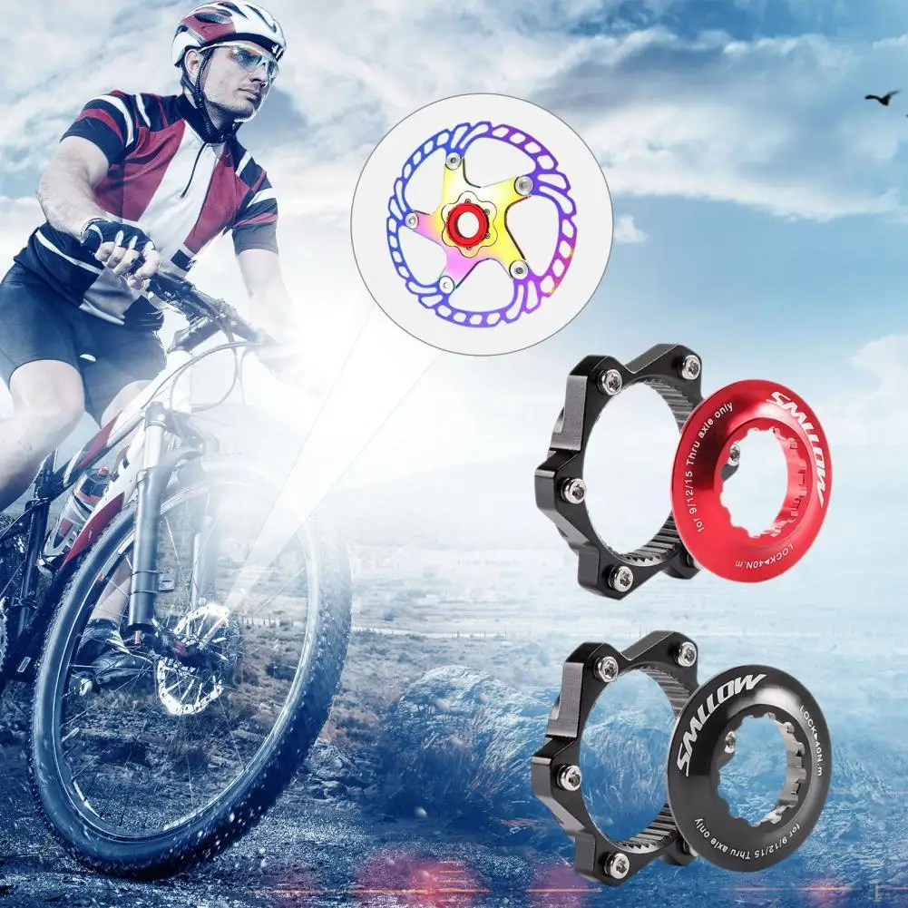 

50% HOTBike Hub Centerlock Wear Resistant Anti-oxidation Accessory 6-Hole Adapter Bike Center Lock Conversion for Refit