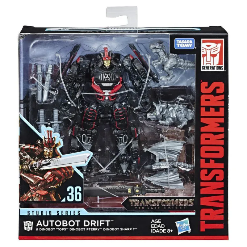

Hasbro Transformers SS36 Deluxe Class Movie 5 Autobot Drift & Baby Dinobots Action Figure 12cm PVC Action & Toy Figures E5004