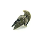 Темный латунь Спартанский ремешок для шлема с бисером Паракорд Ножи брелок для ключей с бусинами сделай-сам кулон