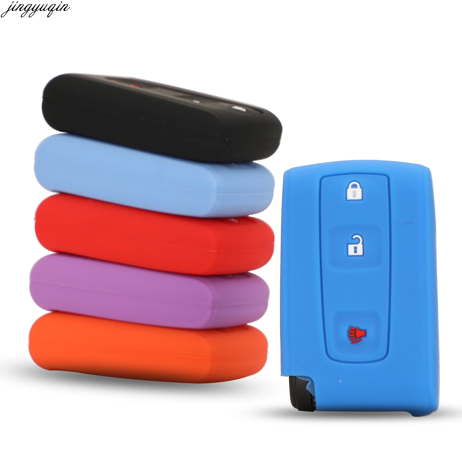 3 кнопки чехол для дистанционного ключа от машины крышка Держатель Toyota Prius Crown Avensis