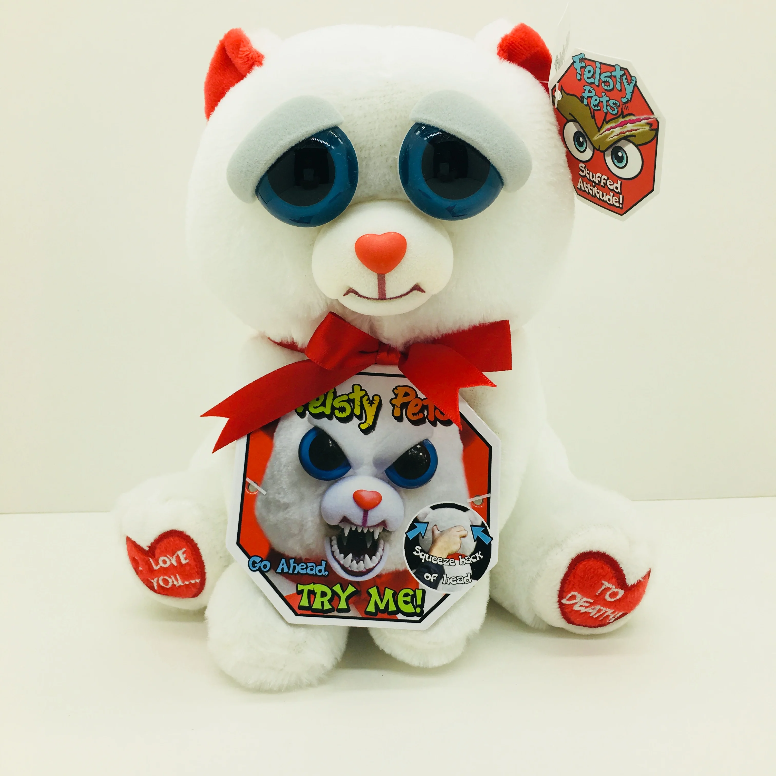 Feisty Домашние животные изменяют лицо кошки кролик панда собака леопард лев