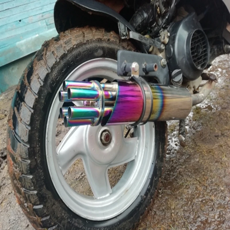 Модифицированная Насадка На выхлопную трубу для мотоцикла 32 мм | Автомобили и