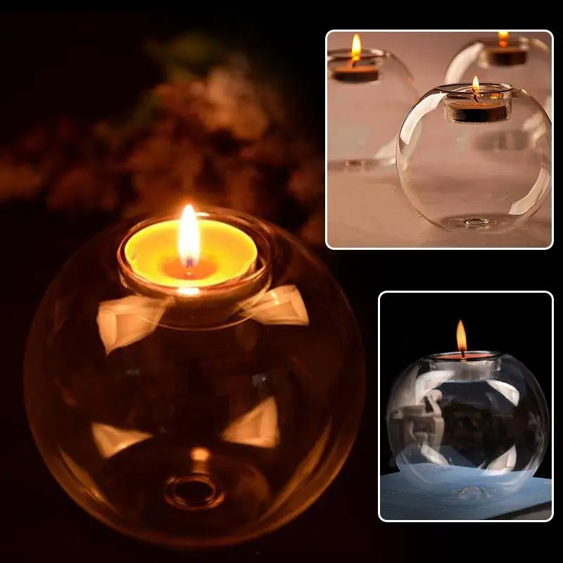 Air Plant Glass Terrarium Desk Vase Candle Holder Decoration Bauble Wedding | Дом и сад