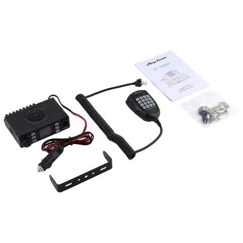 AnyTone AT-779UV мобильное радио VHF / UHF двухдиапазонное 200CH 25W FM мобильное автомобильное радио рация