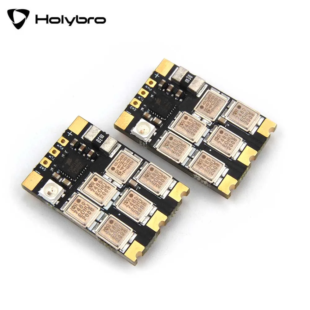 4 шт. Holybro Tekko32 F3 металлический ESC 65A blheli _ 32dshot1200 3-6S w/ MCU светодиодный