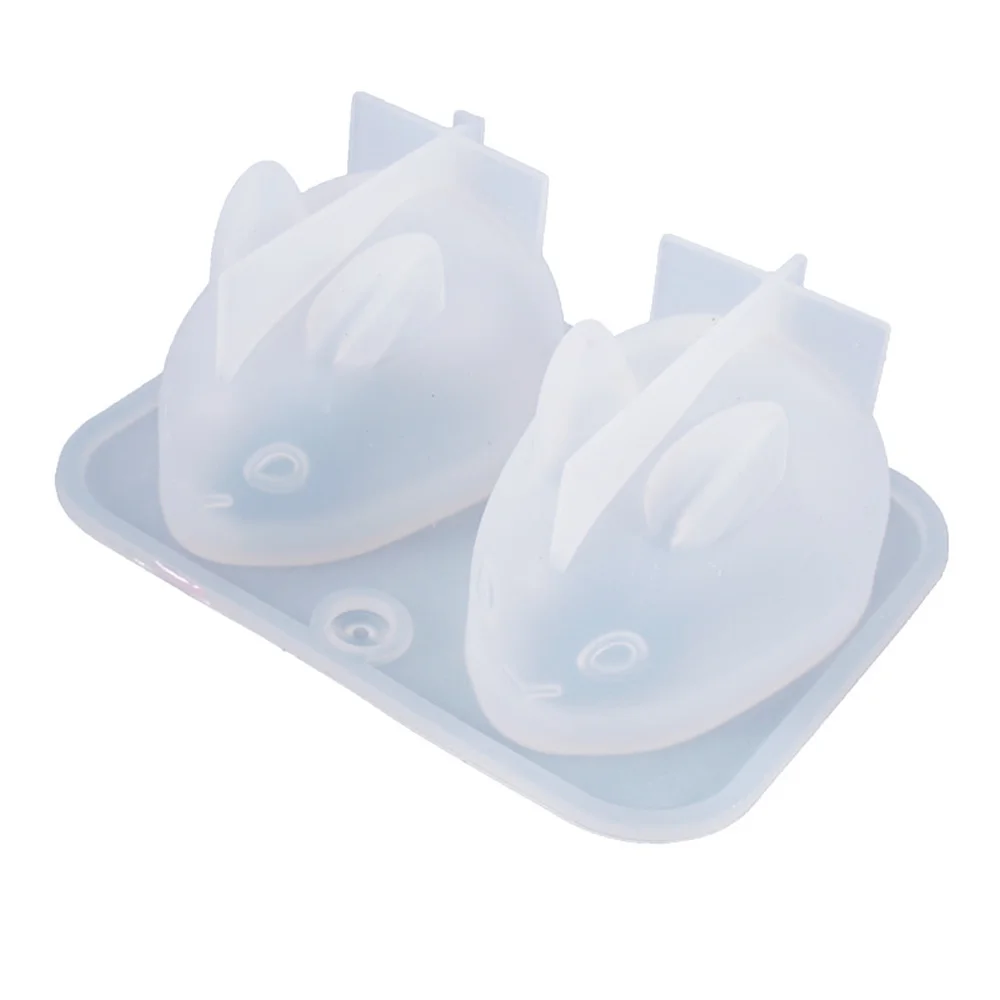 

Cute 3d Rabbit Pendant Silicone Mold Epoxy Resin Mold Jewelry Making Diy Tools
