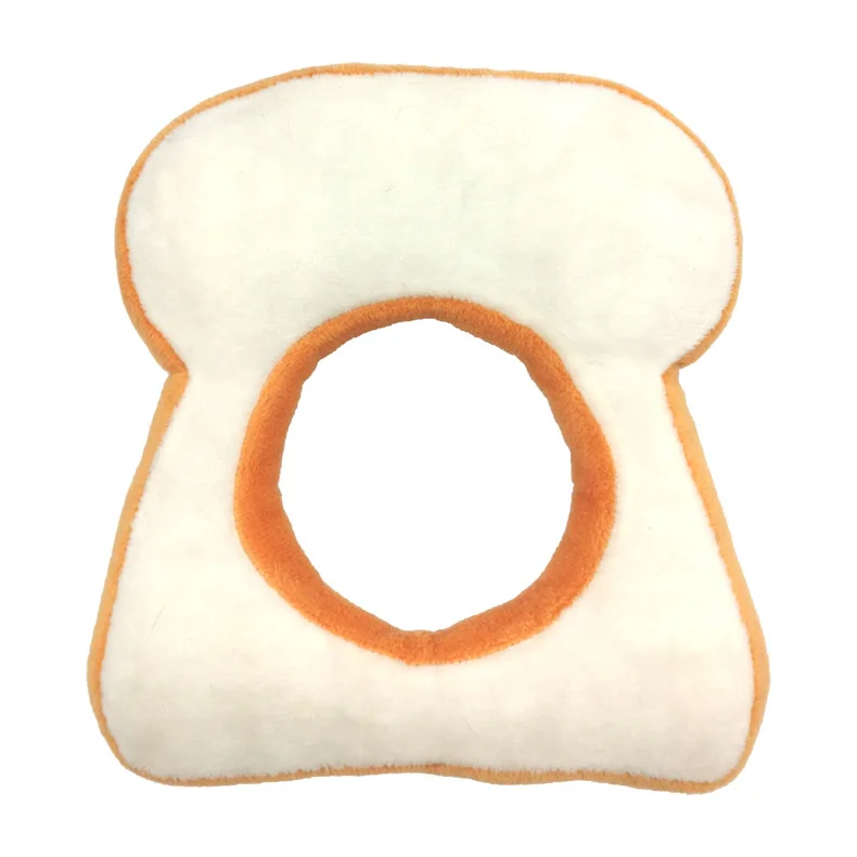 Pet kitten toasted bread head scarf white collar cute trick headdress | Дом и сад