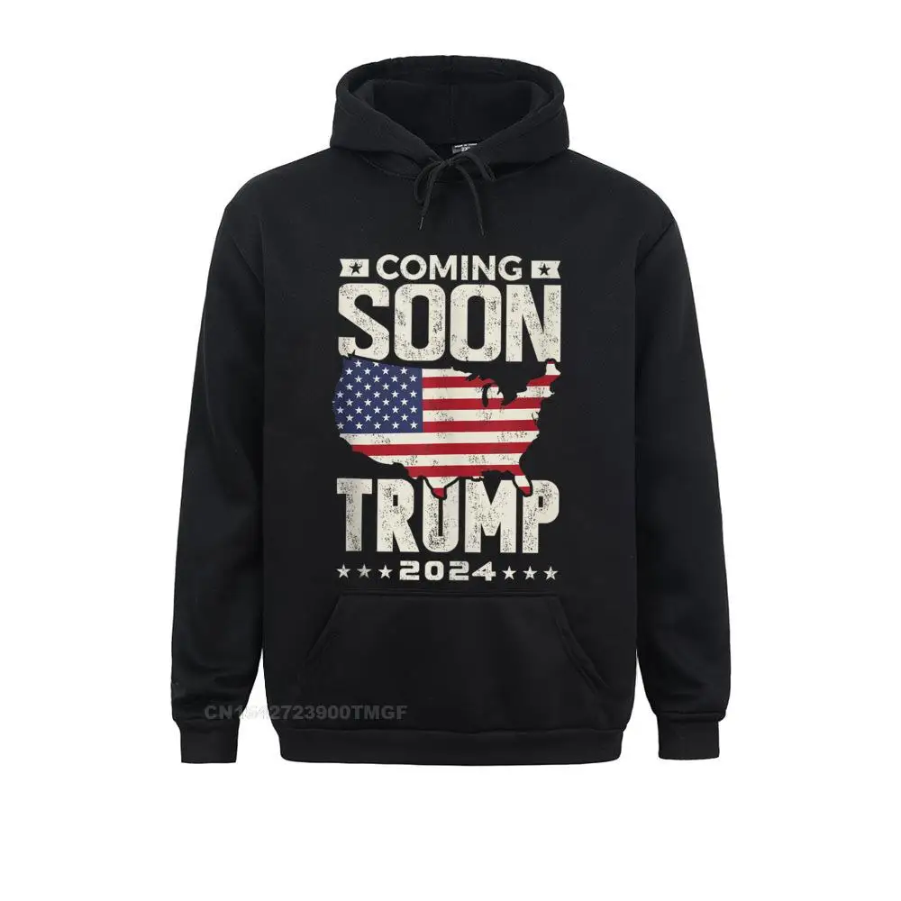 Funny Coming soon Donald Trump 2024 political rally Men  Custom April FOOL DAY  Men Hoodies Clothes Cute Long Sleeve Sweatshirts