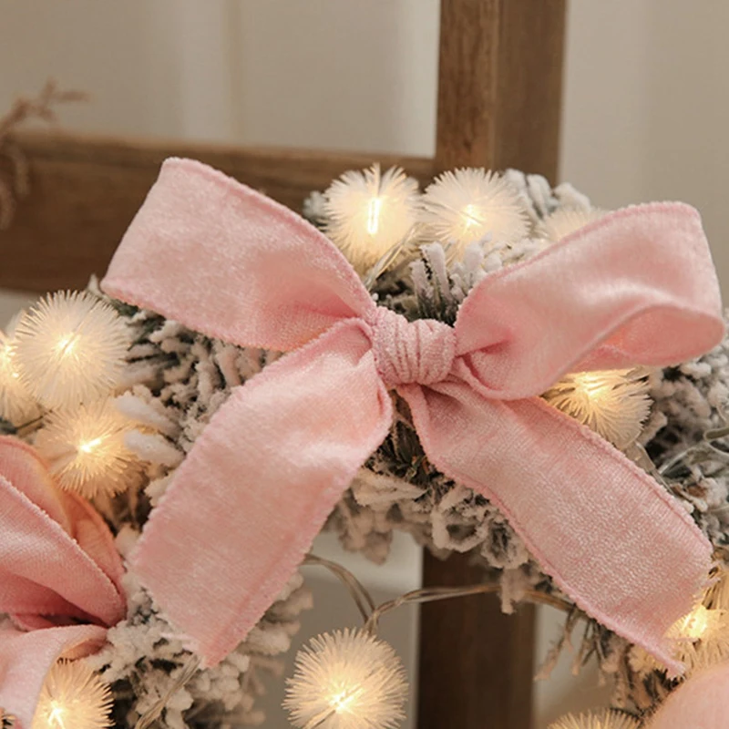 

Christmas Wreath New Year Window Door Decoration Props Scene Arrangement Christmas Wreath Decorations