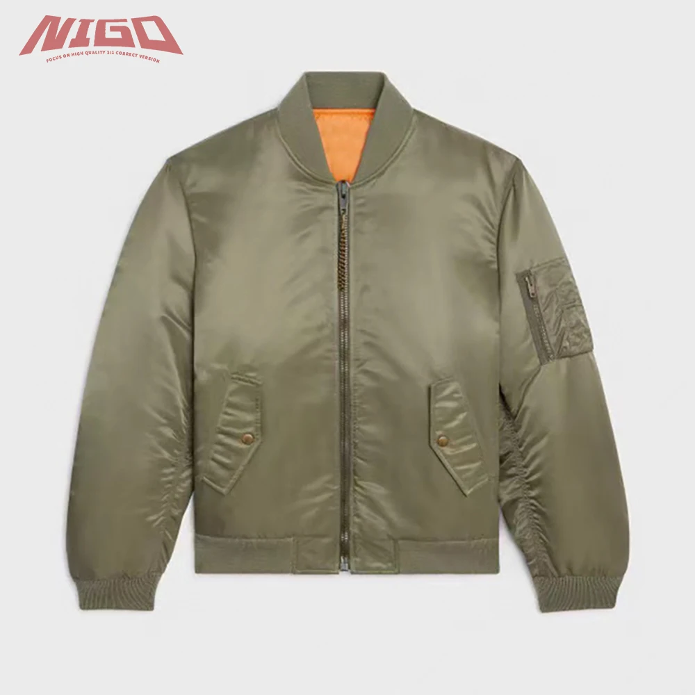 

NIGO 21ss саржевая куртка-бомбер, пальто # nigo5827