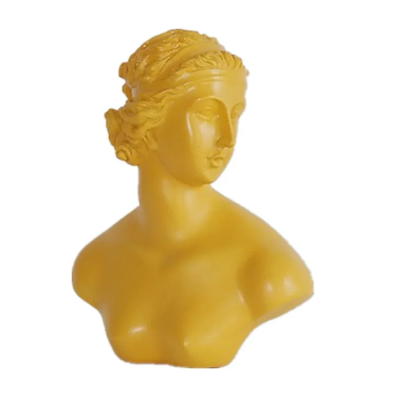 

Roman Mythology Venus Head Portraits Colophony Crafts Statue Creative Living Room Decoration Sketch Props X4935