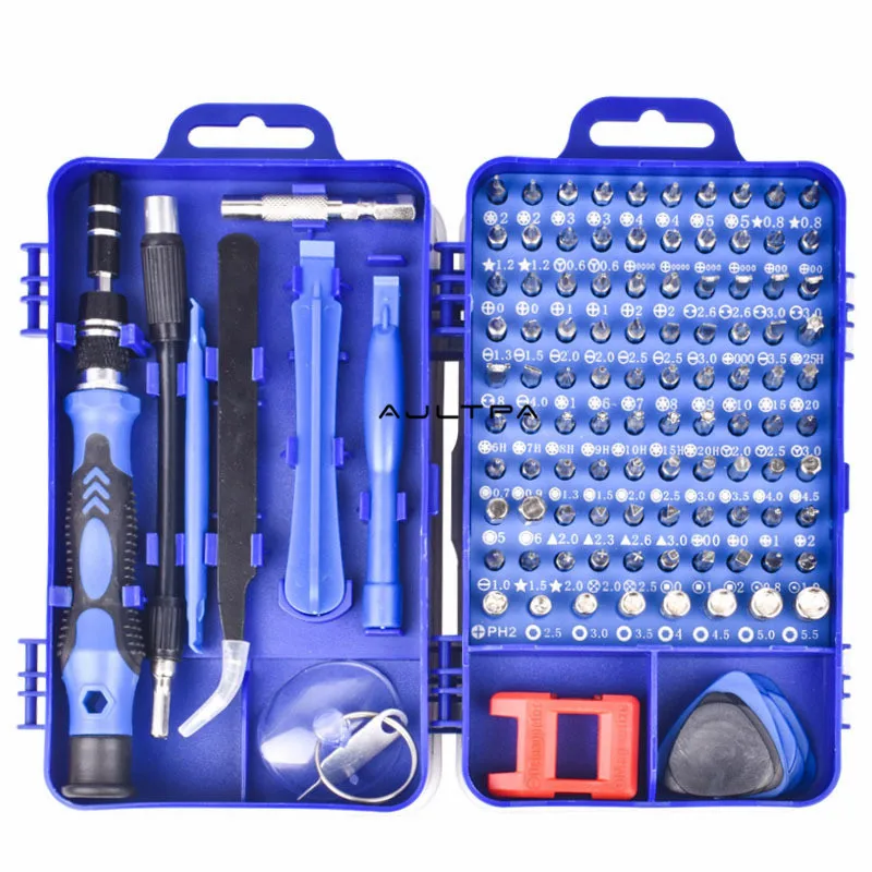 

40Pcs 115 in 1 High Precision Screwdriver Set Disassemble For Tablets Phone Computer Watch Mini Electronic Repair Tools H54852