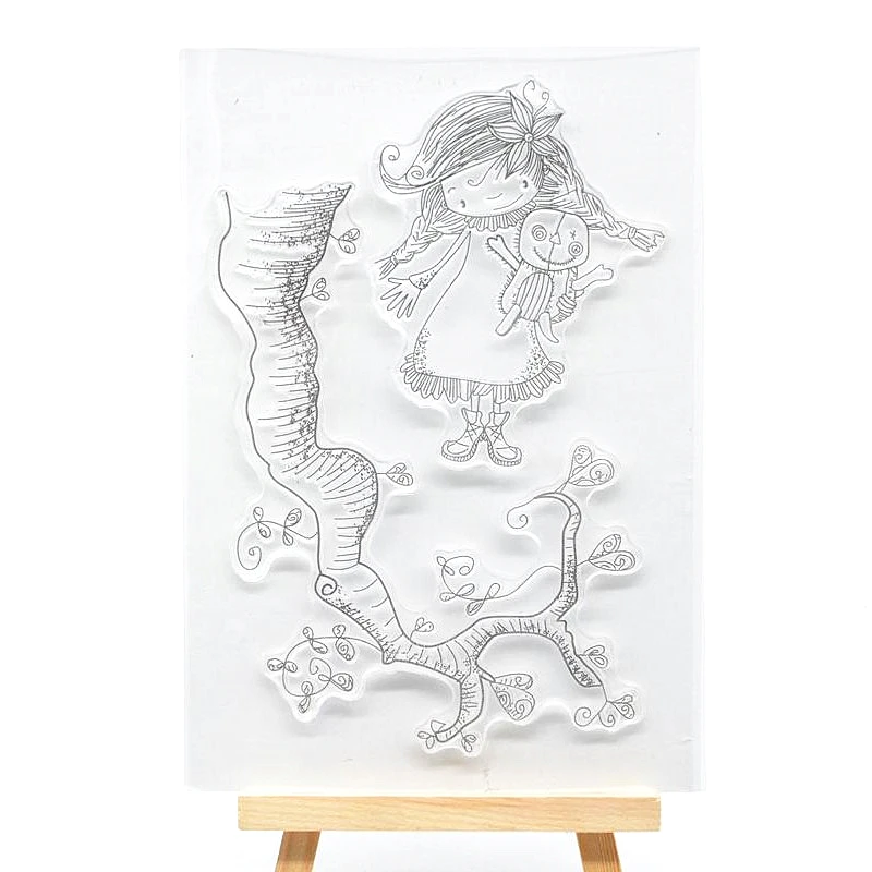 Прозрачный штамп для украшения карт и скрепбукинга с днем рождения|Штампики| |