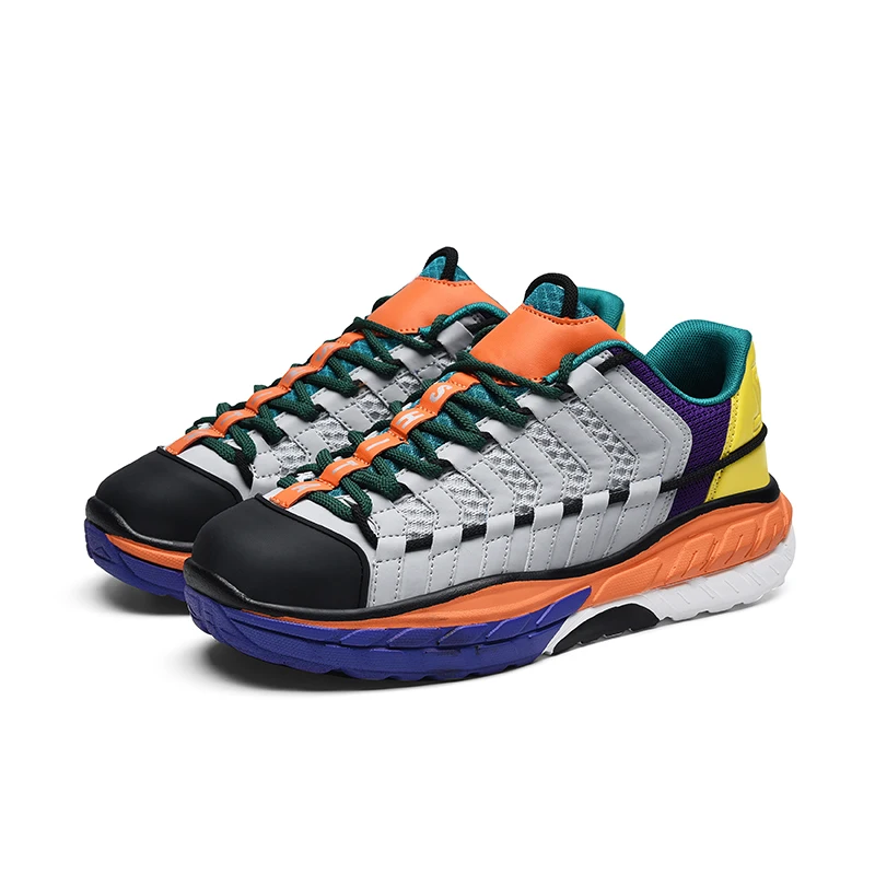 

2020 Hot Sale Running Shoes for Men Mesh Stitching Chunky Sneakers Couples Retro Fashion Dad Shoes Zapatillas Sport Jogging Shoe