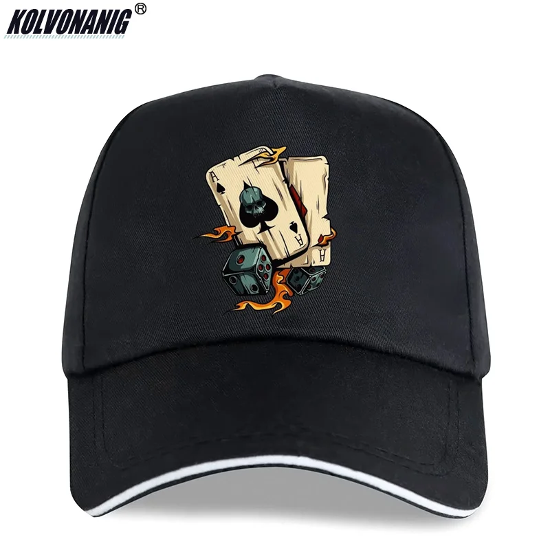 2019 Летняя мода покер лопаты и кости принт бейсболки для мужчин женщин в стиле хип