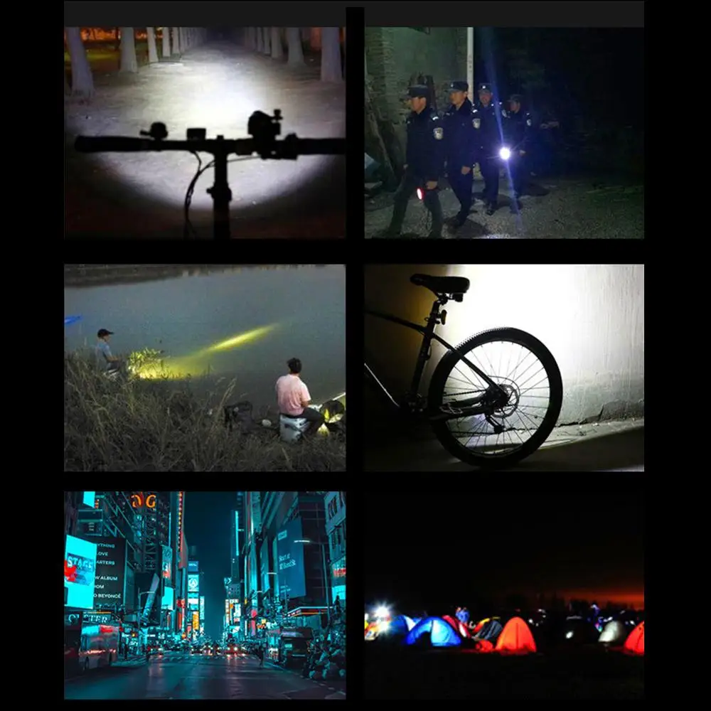 

Bicycle Accessories Bike Light High with Horn Brightness USB Rechargeable Headlight 140dB Horn 3 Lighting Modes+4 Sound Modes