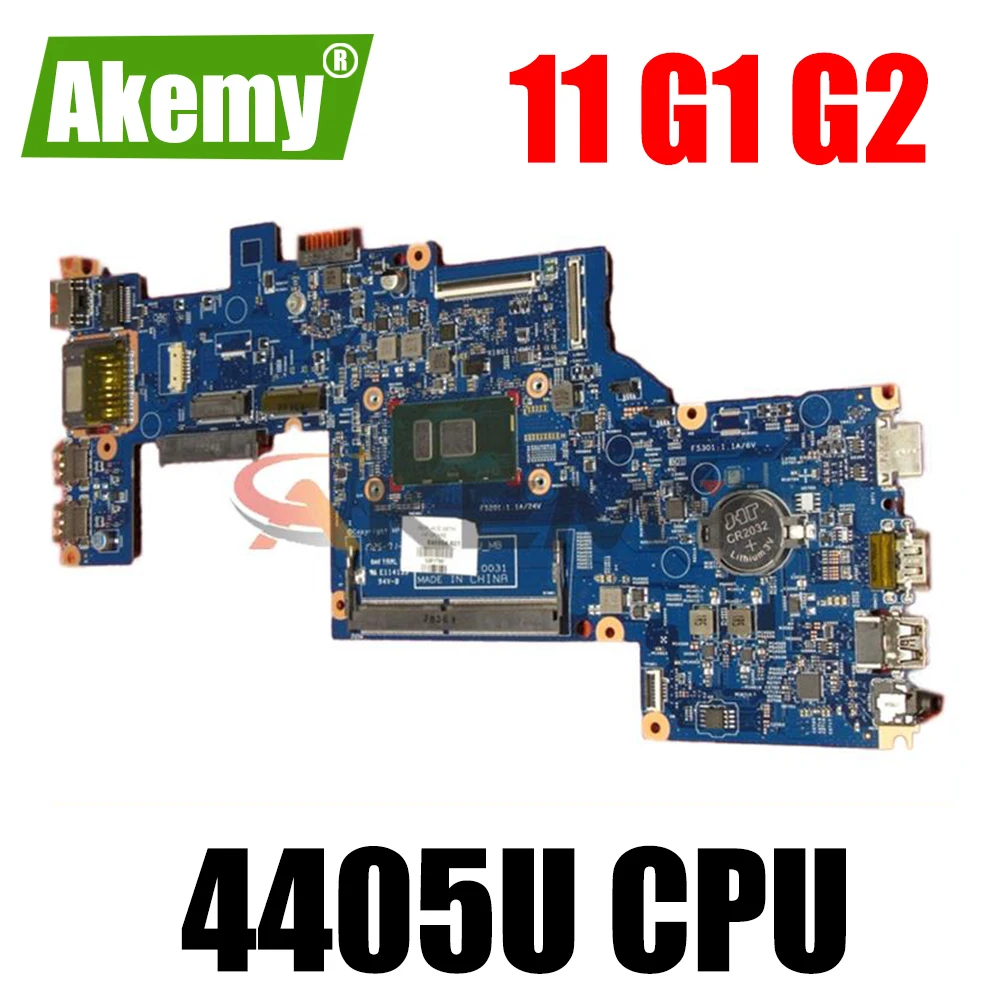 

846993-601 For HP ProBook 11 G1 G2 Motherboard 846993-001 846993-501 15249-3 448.07E03.0031 Mainboard with 4405U CPU DDR3