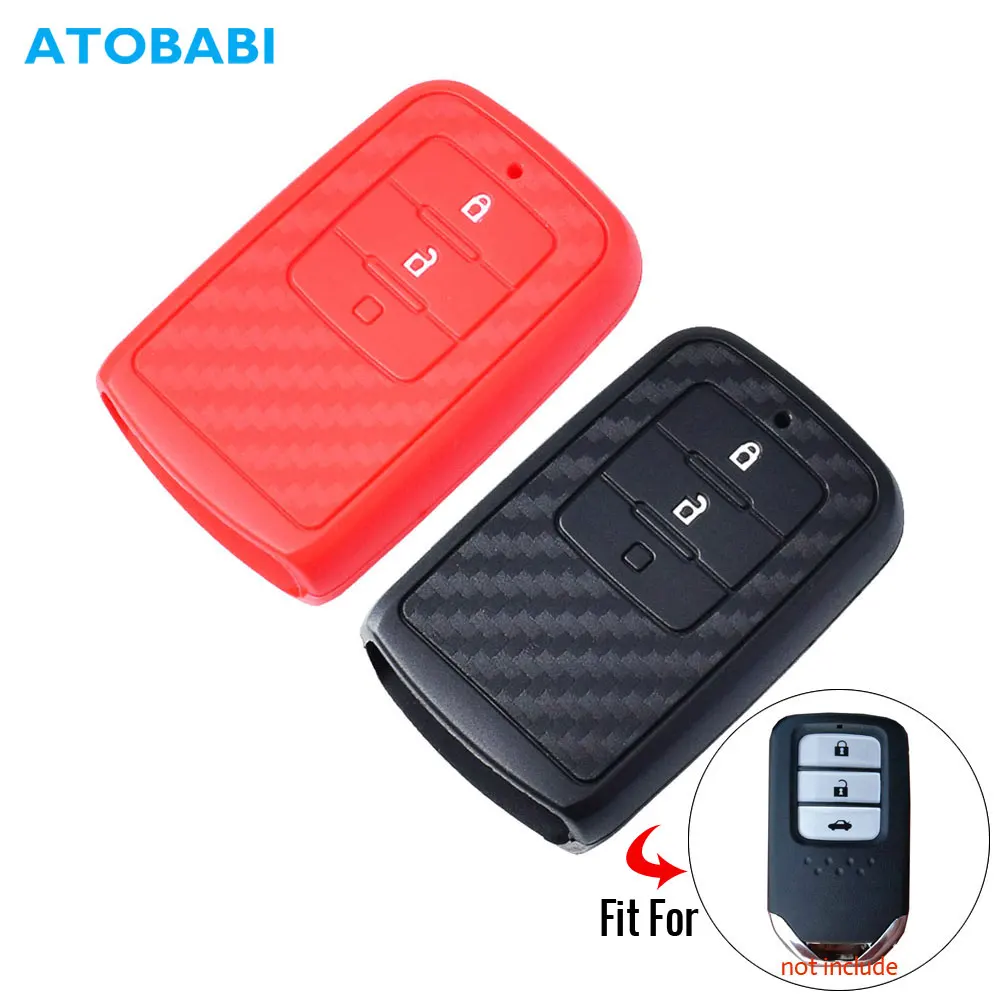 Аксессуары для Honda Crider Vezel Jade CRV Fit XRV SPIRIOR 9 Accord Carbon Smart Remote Control Fob Cover Protect Bag|Футляр