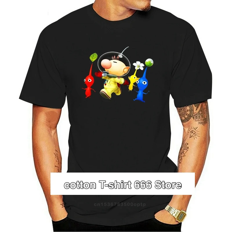 

Забавная Мужская футболка, белая футболка, черная футболка, капитан Олимар и пикмин нерди, мужские футболки s