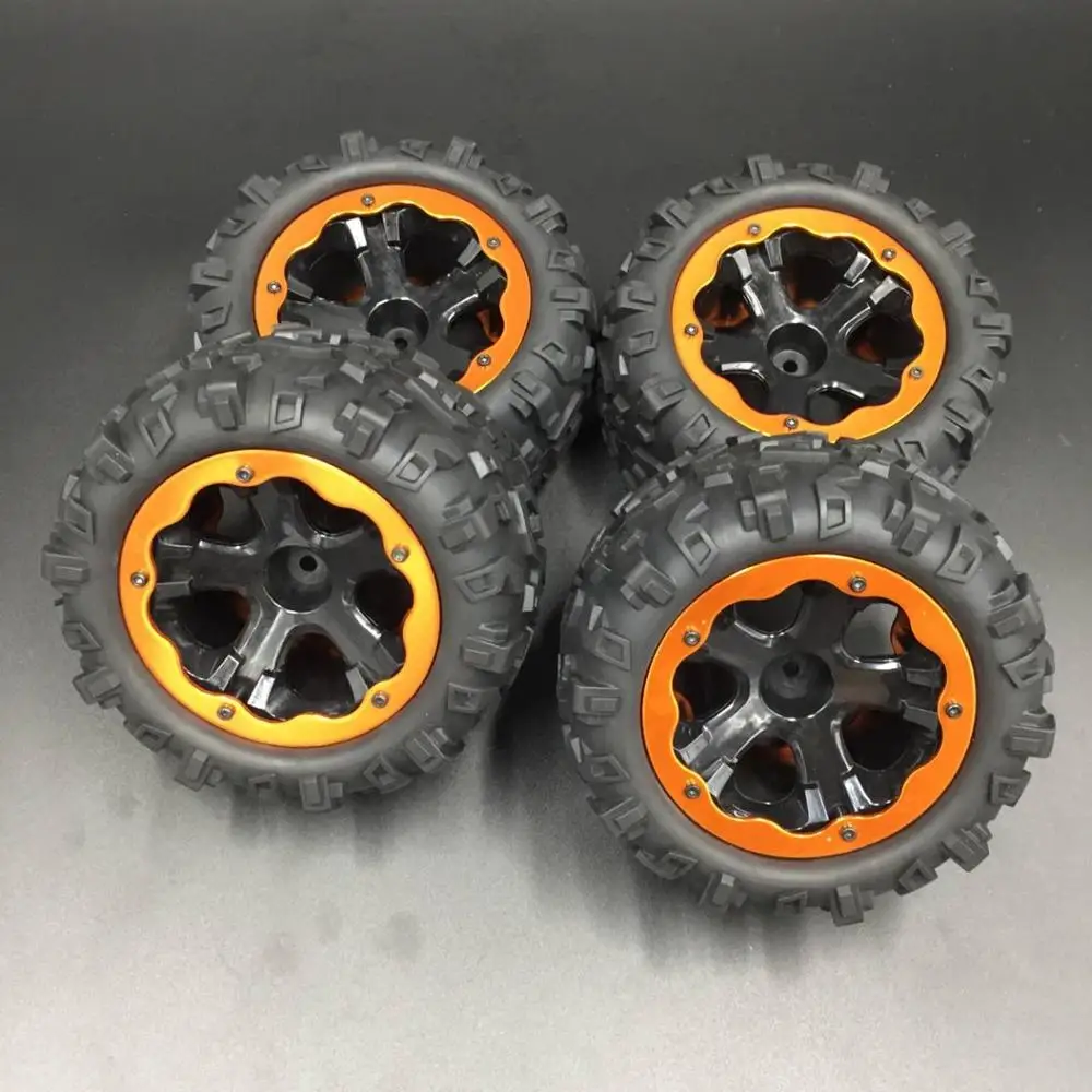 Колеса/шины 4 шт. Hpi Mt2 Firestorm Jumpshot Mt Savage XS HSP 1/10 Redcat moster Blackout XTE Everest Gen7crawler truck Ultimat |