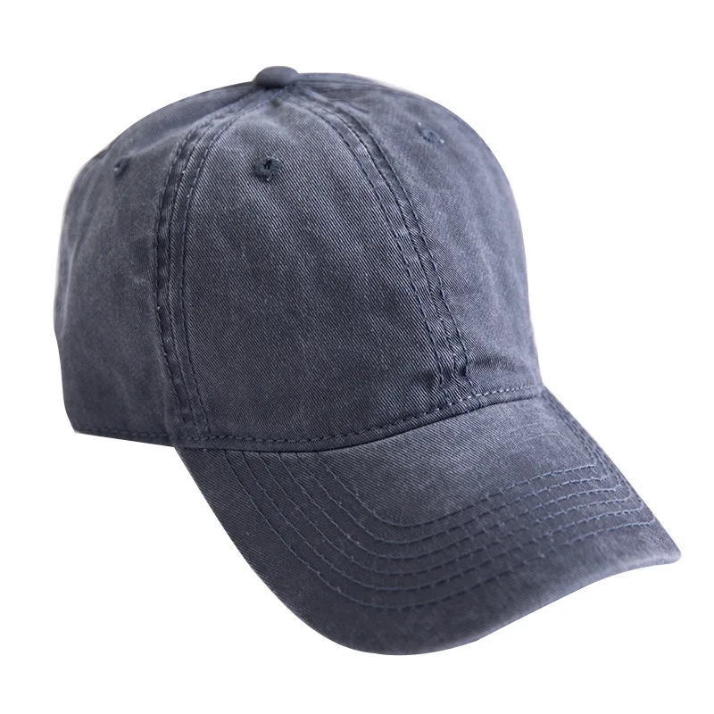 

Women Baseball Cap Men Plain Color Washed Cotton Baseball Cap Men Women Casual Cap Adjustable Outdoor Trucker Snapback Hats