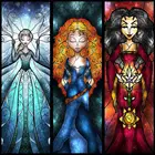 Алмазная живопись, мультфильм Диснея, сказка, тема, принцесса, стеклянная вышивка 5D, сделай сам, вышивка крестиком, мозаика, квадратная, круглая, фото, для дома