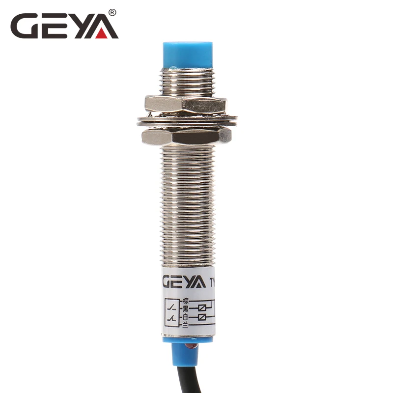 Датчик приближения GEYA 4 мм датчик расстояния Индуктивный переключатель NPN PNP