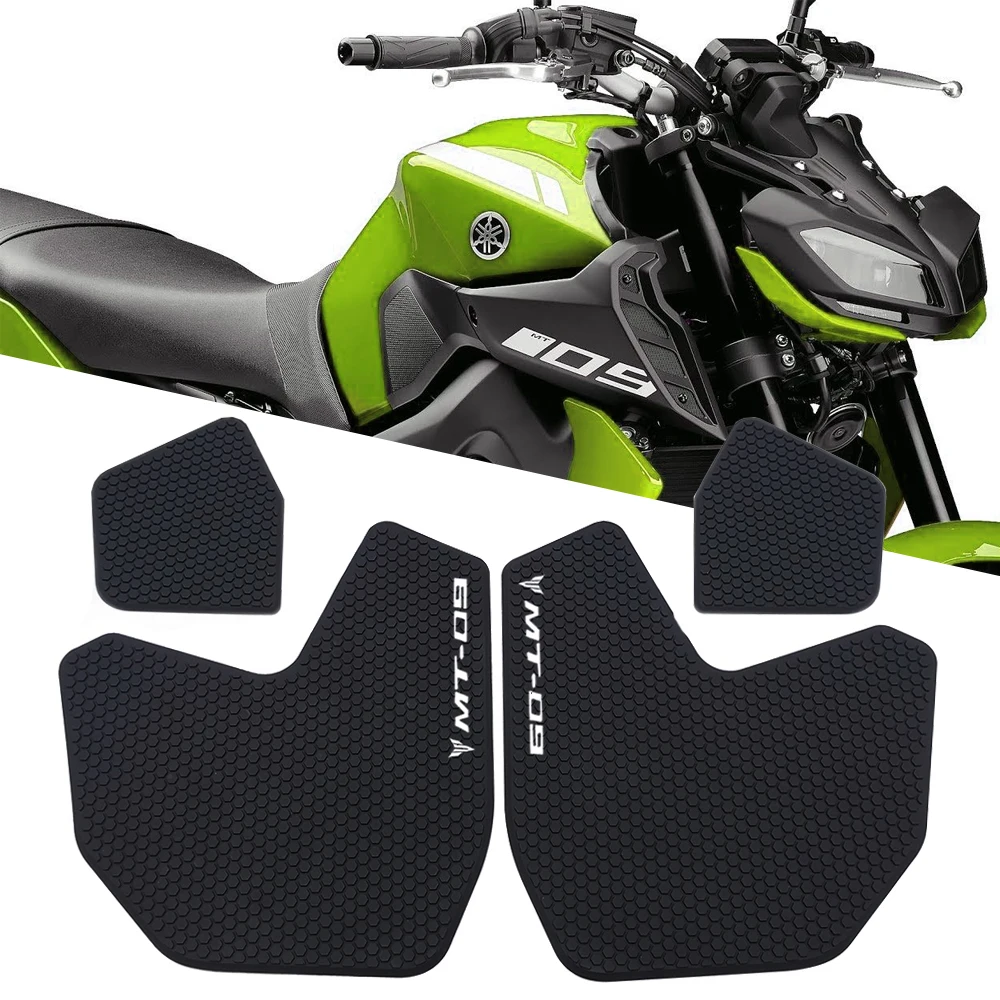 

Motorcycle Tank Traction Pad Side Gas Knee Grip Protective Sticker Protector For YAMAHA FZ09 FZ 09 MT 09 MT09 2015 2013-2021