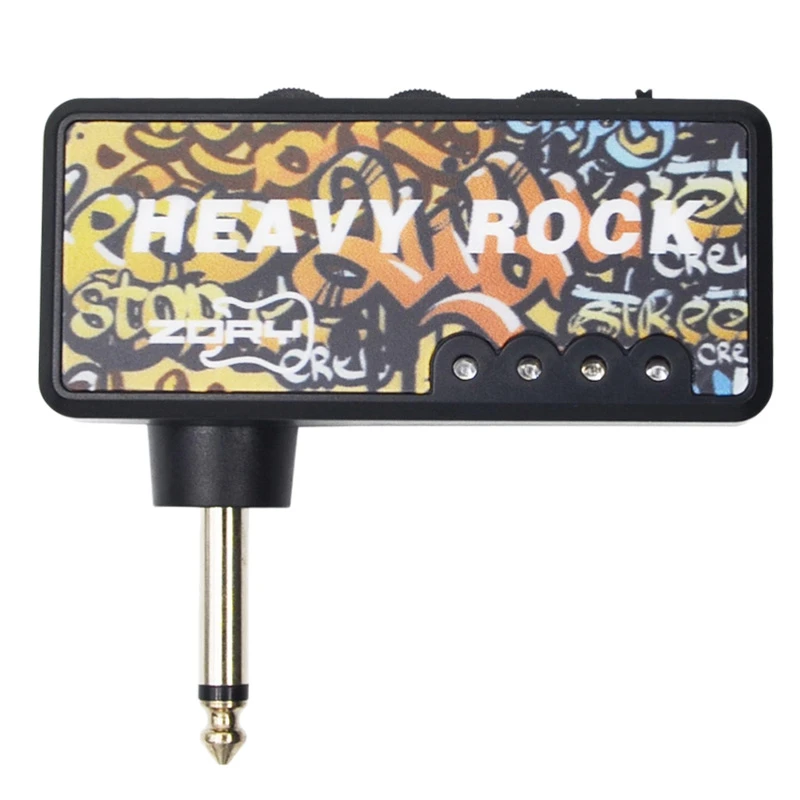 

ZORY Multi-Effects Guitar Amplifier Headphone Amplifier Rechargeable Headphone Guitar Amp for Guitar Accessories